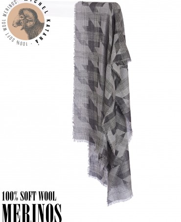 Палантин Унисекс JqTQ.W60_24DMW-2.C/GRIS